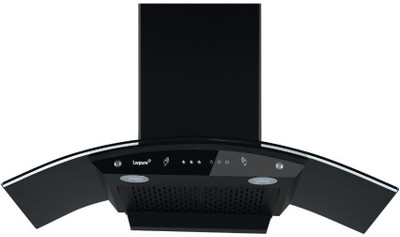 LIVPURE LIV-ELEVATE-VOICE-90 Auto Clean Wall Mounted Black 1400 CMH Chimney