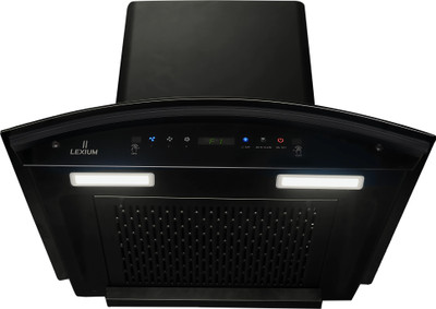 Lexium Urbania 60 Auto Clean Wall Mounted Black 1250 CMH Chimney