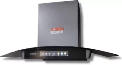 Hindware Raylene 90 | Filtterless | Auto Clean Wall Mounted Chimney(Gray 1700 CMH)