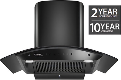 Hindware CELESIA 90CM 1500CMH AUTOCLEAN CHIMNEY WITH MOTION SENSOR ( LAUNCH YEAR 2023 ) Auto Clean Wall Mounted BLACK 1500 CMH Chimney