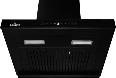 Lexium Topaz 60 Auto Clean Wall Mounted Black 1300 CMH Chimney