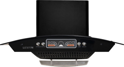 Lexium Prism Wall Mounted Black 1100 CMH Chimney
