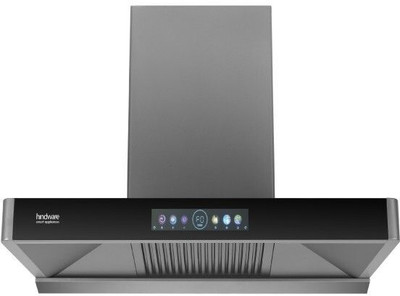Hindware Marcella autoclean 90 in 2025 Auto Clean Wall Mounted grey 1700 CMH Chimney