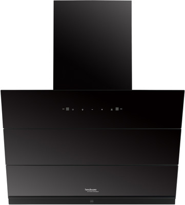 Hindware C100303 Auto Clean Wall Mounted Black 1350 CMH Chimney