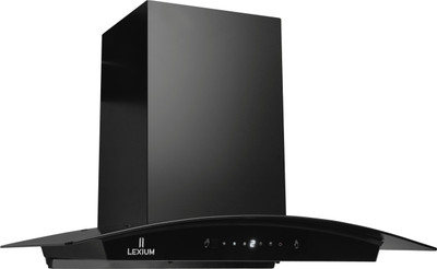 Lexium Stellar 90 Auto Clean Wall Mounted Black 1250 CMH Chimney