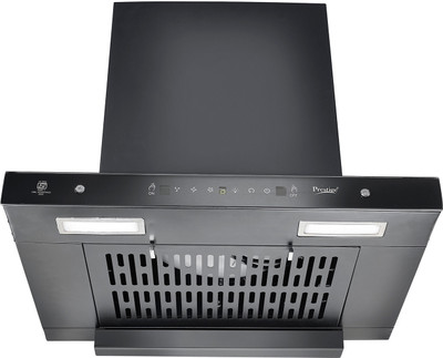 Prestige Edge 600 Auto Clean Wall Mounted Black 1200 CMH Chimney