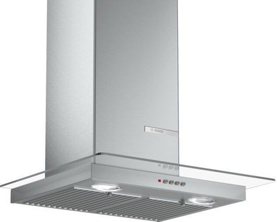 BOSCH DWG068D50I Wall Mounted Steel 800 CMH Chimney