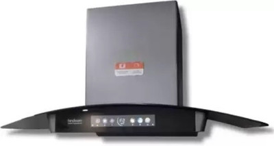 Hindware Raylene75 Auto Clean Wall Mounted Grey 1700 CMH Chimney