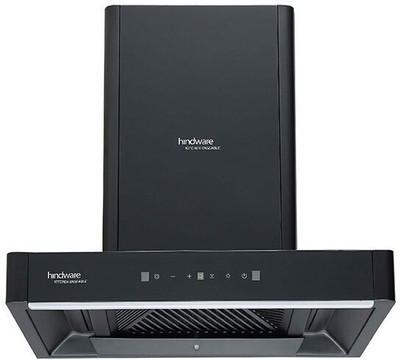 Hindware OPTIMUS BLACK 60 1350CMH MAXX SILANCE TECHNOLOGY Auto Clean Wall Mounted BLACK 1350 CMH Chimney
