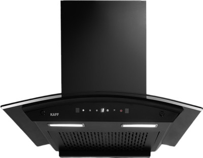 Kaff MAINZ DHC 90 Auto Clean Wall Mounted BLACK 1100 CMH Chimney