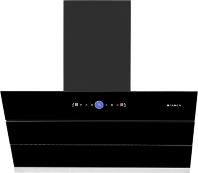 FABER HOOD COMET BLDC FL HC BK 90 AUTOCLEAN CHIMNEY Auto Clean Wall Mounted BLACK 1500 CMH Chimney