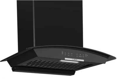 BOSCH DWA68IJ60I Auto Clean Wall Mounted BLACK 1200 CMH Chimney