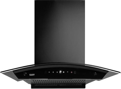 Kaff MAINZ 60 DC Auto Clean Wall Mounted Black 1400 CMH Chimney