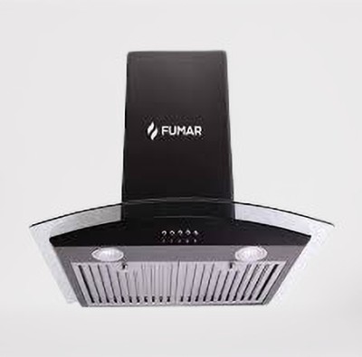 Fumar New_Chimney4_3 Auto Clean Wall Mounted Black 1400 CMH Chimney