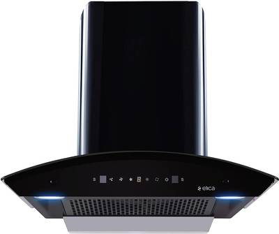 Elica WDFL 608 HAC MS NERO Auto Clean Wall Mounted Chimney