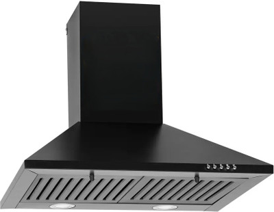 Hindware DARCIA BLDC 90 | New Launch 2025 | BLDC Motor | Filterless Auto Clean Wall Mounted BLACK 1500 CMH Chimney
