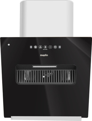 Maplin Map NS01-60 Auto Clean Wall Mounted Black 1400 CMH Chimney