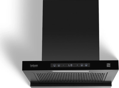 Hindware Darcia BLDC 60CM Auto Clean Wall Mounted Black 1500 CMH Chimney