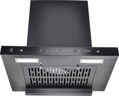 Prestige Edge 900 Auto Clean Wall Mounted Black 1200 CMH Chimney