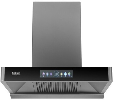 Hindware Marcella 75 Auto Clean Wall Mounted Grey 1700 CMH Chimney
