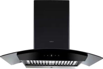 Kaff Prima TX DHC 60 Auto Clean Wall Mounted Black 62 CMH Chimney