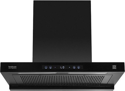 Hindware Darcia BLDC 75 Auto Clean Wall Mounted black 1500 CMH Chimney