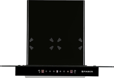 FABER HOOD VENUS 3D PLUS HC SC BK BF 60 Auto Clean Wall Mounted BLACK 1350 CMH Chimney