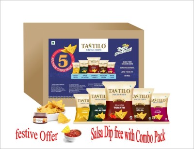 Tastilo COMBO PACK 5 IN 1- 750g Nachos(5 x 150 g)