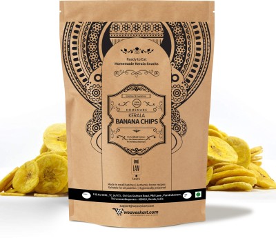 looms & weaves Kerala Banana Chips -250 Gm (Fresh Homemade Chips Made From Organic Banana ) Chips(250 g)