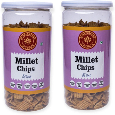 Dhanigreens Organics Millet Chips(2 x 150 g)