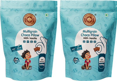 Dhanigreens Organics MultiPillow_ChocVan_200 Crackers(2 x 100 g)