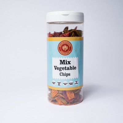 Dhanigreens Organics Mix Vegetable Chips(150 g)