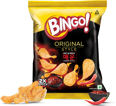 Bingo Original Style Hot & Spicy Korean Style Chips(85 g)