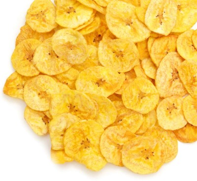 FreshTrain Yellow Banana Chips | Kela Wafers | Banana Wafers | Gluten Free Crispy Snacks(250 g)