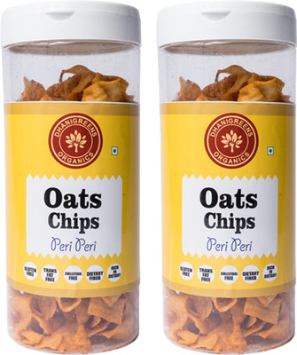 Dhanigreens Organics OatsChip_300 Chips(2 x 150 g)