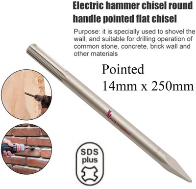 MALFAH ENTERPRISES CHISEL POINTED SDS 14X250 MAF Bevel Chisel Set(Pack of 1)