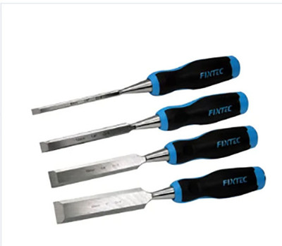 AS TOOL CENTER Suitable for woodworking, engraving, wood opening, trimming, Combination Chisel Set(Pack of 4)