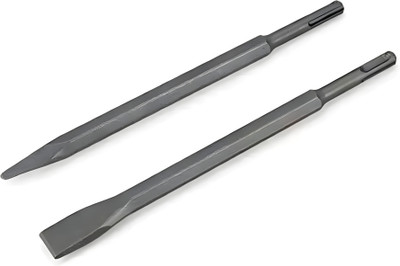 svh SDS Plus Flat and Pointed Chisel Set size-14x250mm Combination Chisel Set(Pack of 2)