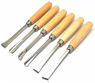 Inditrust new 6PC Combination Chisel Set Wood carving good for wood working Combination Chisel Set(Pack of 1)