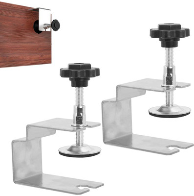 SERPLEX 2Pcs Cabinet Drawer Installation Front Adjustable Clamps Jig Combination Chisel Set(Pack of 2)