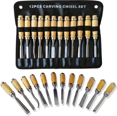 Kreative Kraft Combination Chisel Set(Pack of 12)