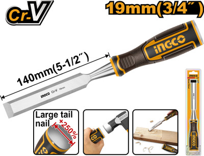INGCO HWC0819 Bevel Chisel(19 mm Blade)