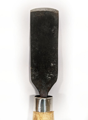 MRTSL Wood Carving-Designing, 1.5 inches Round Chisel With Wooden handle Firmer Chisel(110 mm Blade)