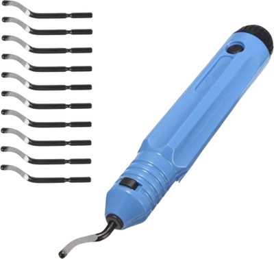 R H lifestyle EO2000 Deburr Handle NB1100 Deburring Tool Set Trimming & Cutting Blade Resin Tool Bevel Chisel(13 mm Blade)
