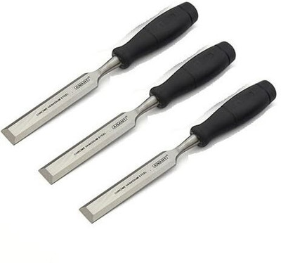 Anant 12,18 & 26mm Bevelled Edge Wood Chisel Set Of 3pcs Firmer Chisel(10 mm Blade)