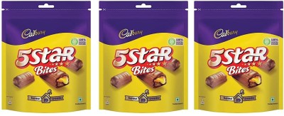 Cadbury 5 Star Chocolate Home Treats Pack, Bars(3 x 200 g)