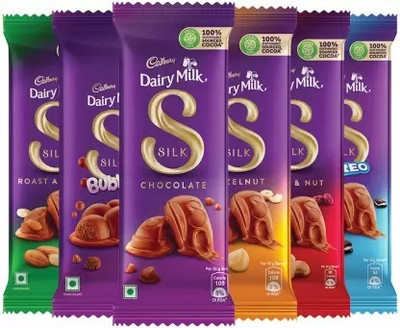 Cadbury SILK COMBO Bars(6 x 9.47 g)