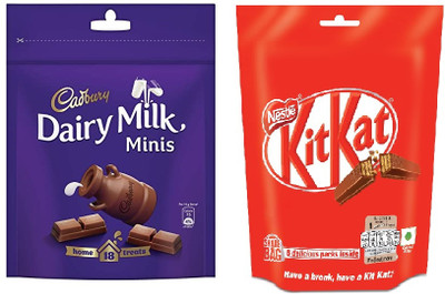 Cadbury MINIS + KITKAT Bars(2 x 126 g)