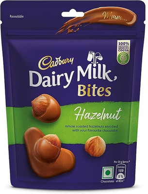 Cadbury Dairy Milk Bites Hazelnut Bars(3 x 40 g)
