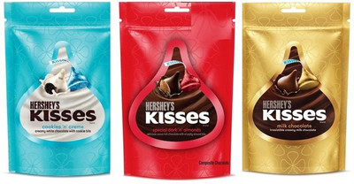 HERSHEY'S KISSES DARK N MILK N C N C CHOCOLATES Bars(3 x 33 g)
